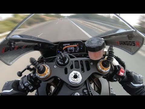 Tes Kecepatan Yamaha R25 250cc